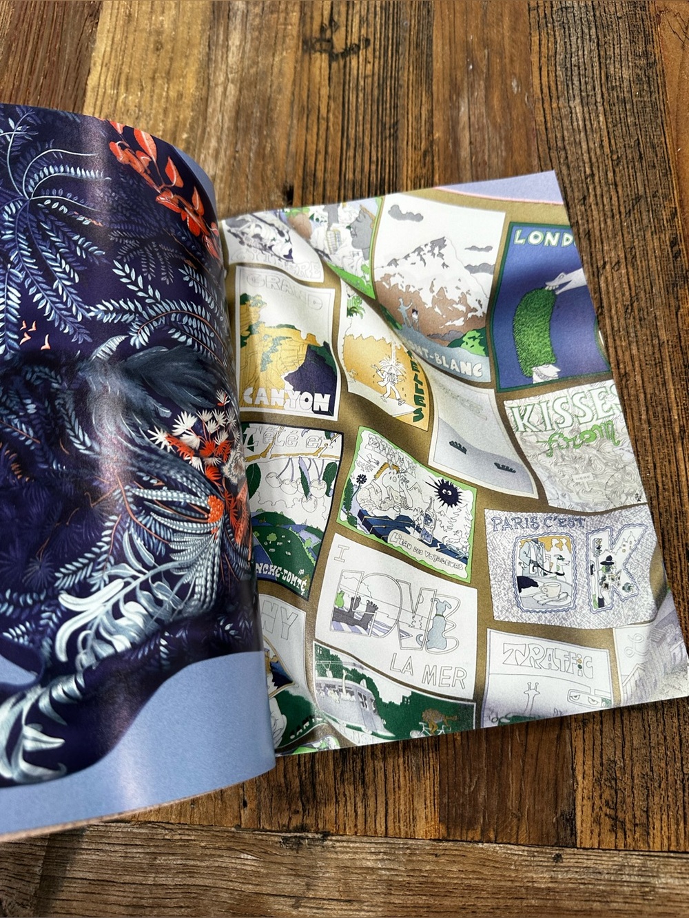 Hermes Le Monde d'Hermes Art Cover - Yellow, Blue, Pink, Green, Brown magazine - Picture 4 of 6
